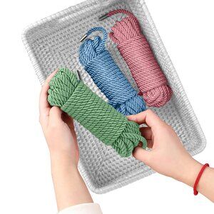 All purpose soft nylon colorful rope